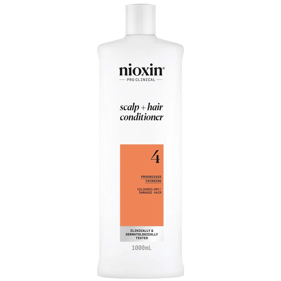 NIOXIN Scalp and Hair Thickening System 4 Conditioner for Coloured Dry and Damaged Hair with Progressed Thinning 1L Imagen 1