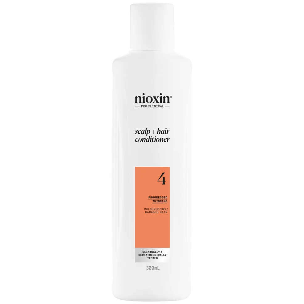 NIOXIN Scalp and Hair Thickening System 4 Conditioner for Coloured Dry and Damaged Hair with Progressed Thinning 300ml Imagen 1