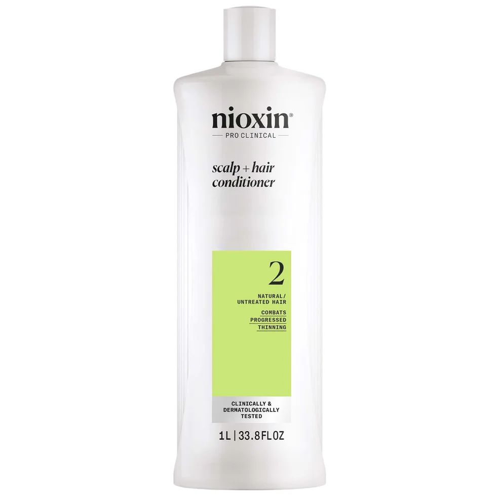 NIOXIN Scalp and Hair Thickening System 2 Conditioner for Natural Hair with Progressed Thinning 1L Imagen 1