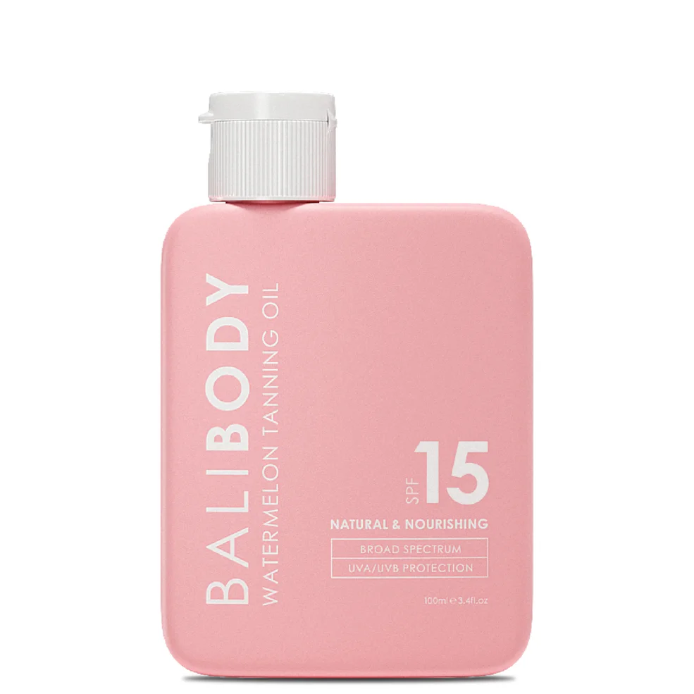 Bali Body Watermelon Tanning Oil SPF15 100ml Imagen 1