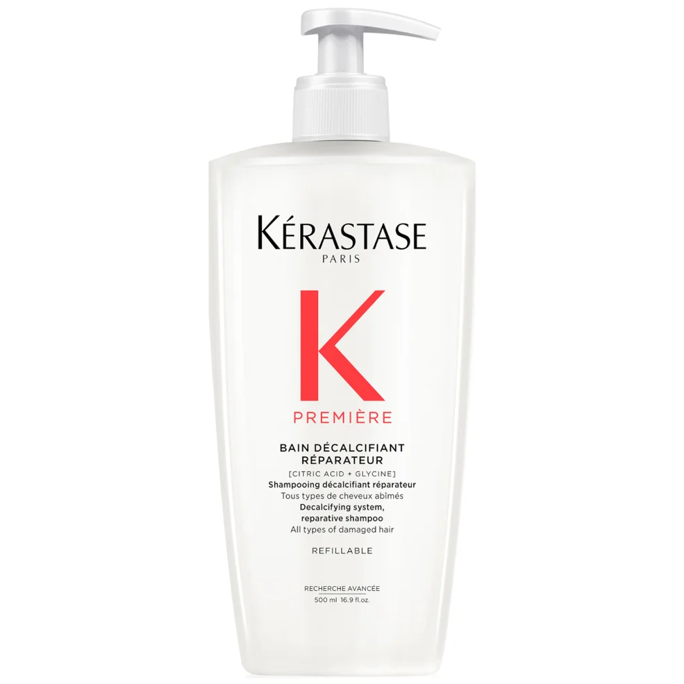 Kérastase Première Shampoo Decalcifying & Repairing Refillable Bottle for Damaged Hair with Pure Citric Acid and Glycine 500ml Imagen 1