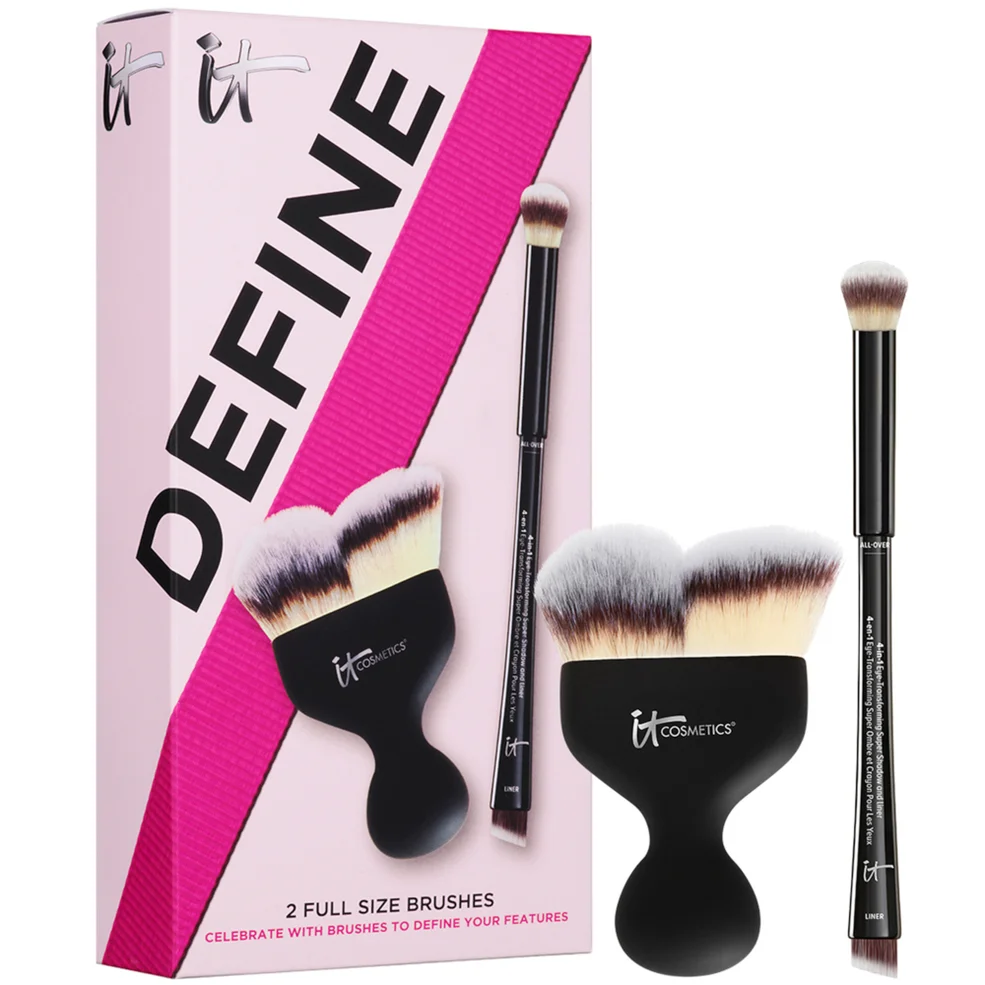 IT Cosmetics Celebrate Enhanced Looks 3 Piece Brush Set Imagen 1