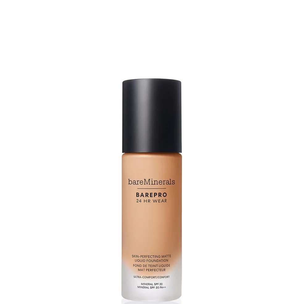 bareMinerals Barepro 24Hr Matte Comfort Liquid Foundation Mineral Spf20 30ml (various shades) Imagen 1