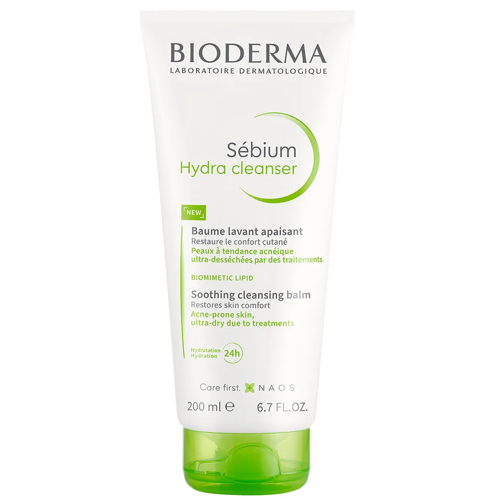 Bioderma Sebium Hydra Cleanser for Dry Acne-Prone Skin 200ml Imagen 1