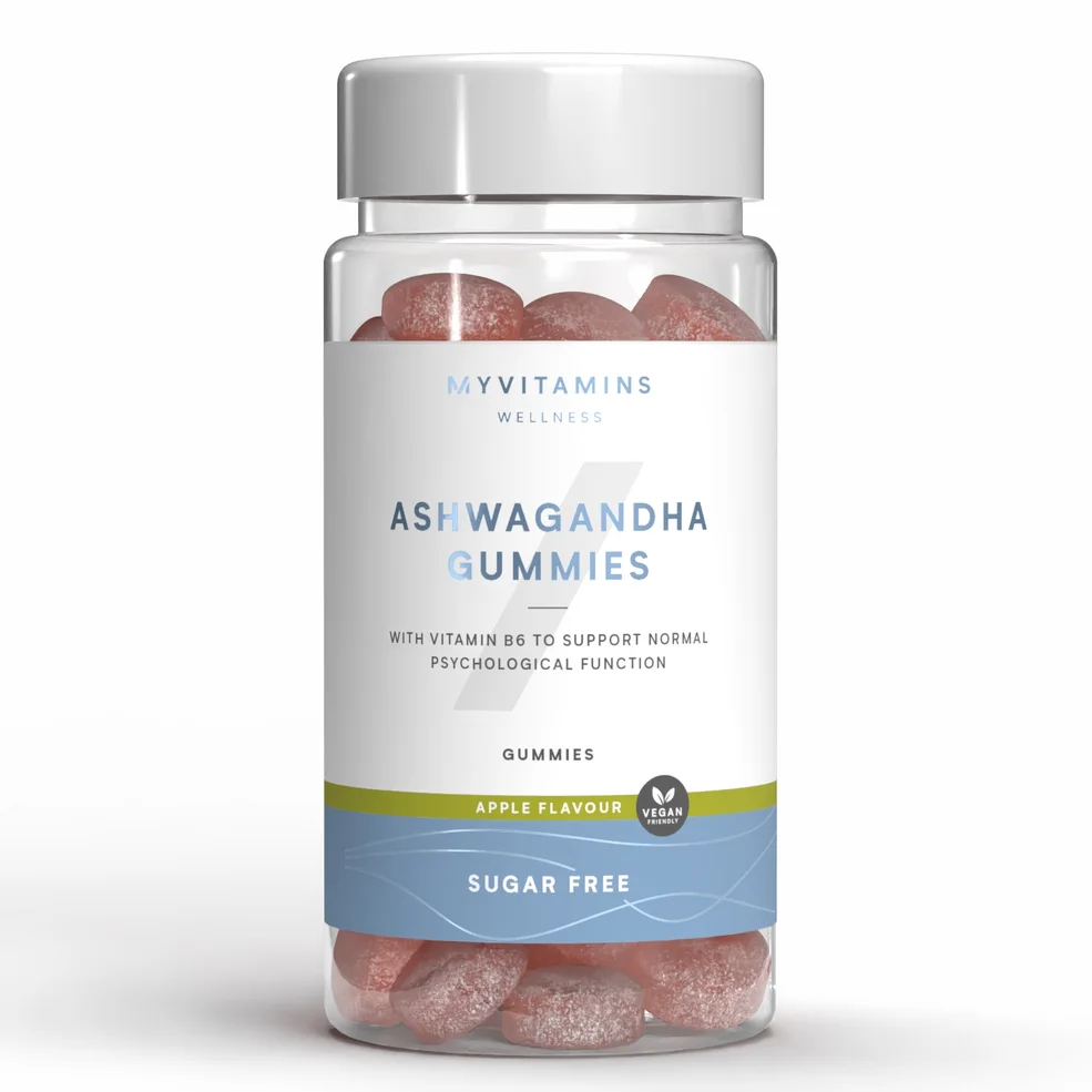 Myvitamins Sugar Free Ashwagandha, Apple, 60 Gummies Imagen 1