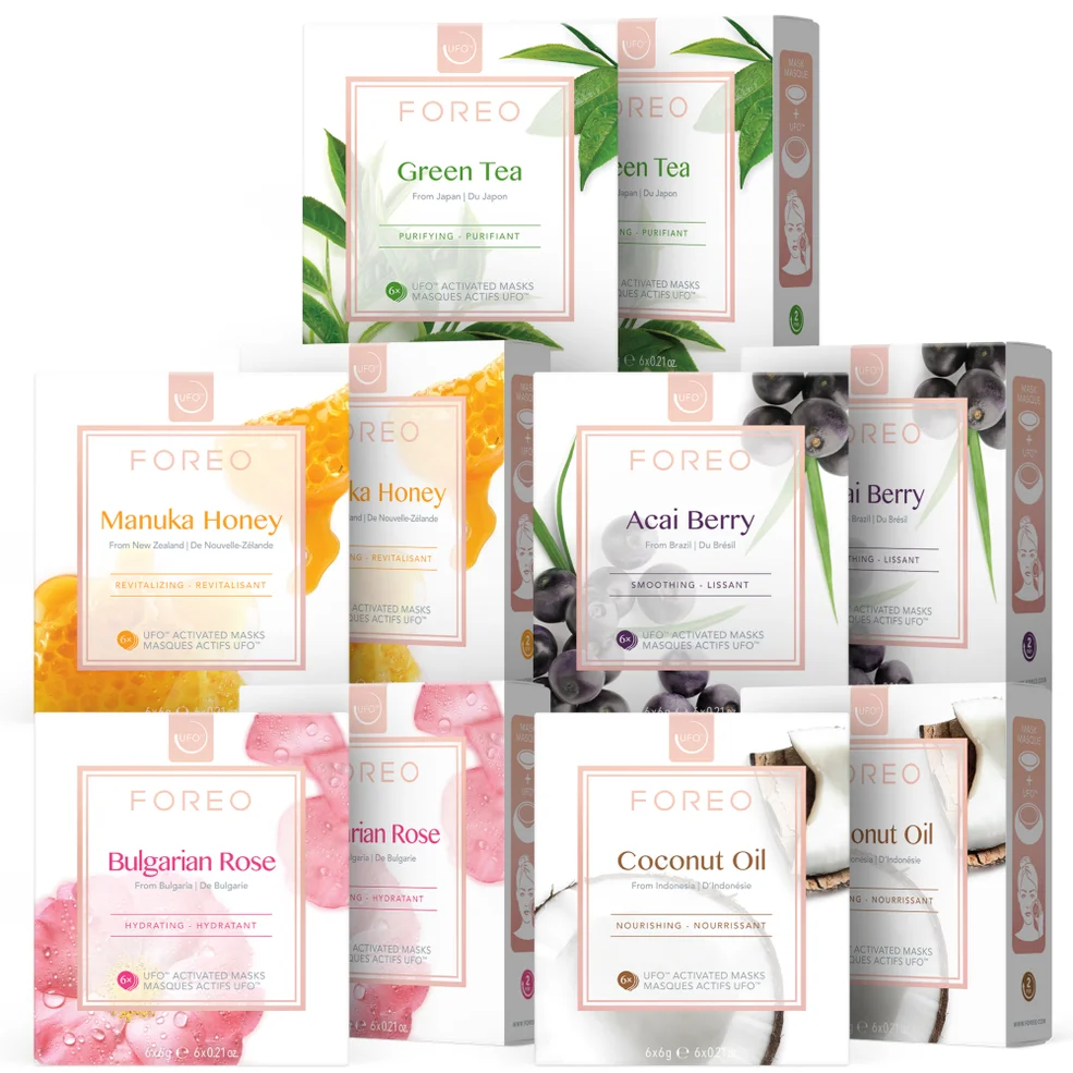 FOREO Farm To Face UFO masks Hydration Station Bundle Imagen 1