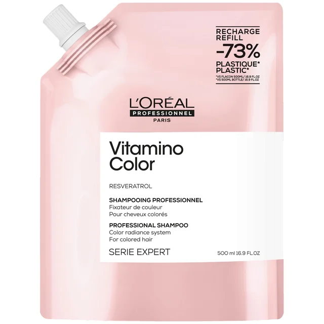 L'Oréal Professionnel Vitamino Color Shampoo Refill Pack 500ml for Coloured Hair