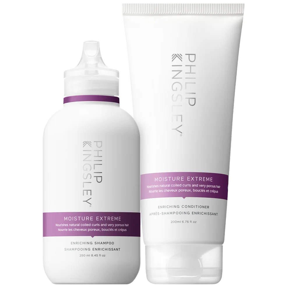 Philip Kingsley Moisture Extreme Shampoo 250ml and Conditioner 200ml Duo Imagen 1