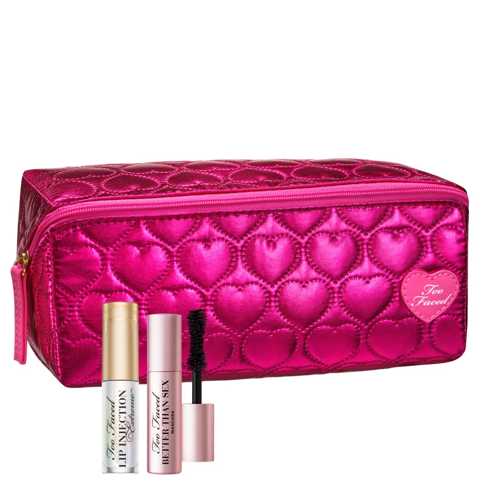 Too Faced GWP Makeup Bag and Two Minis Imagen 1