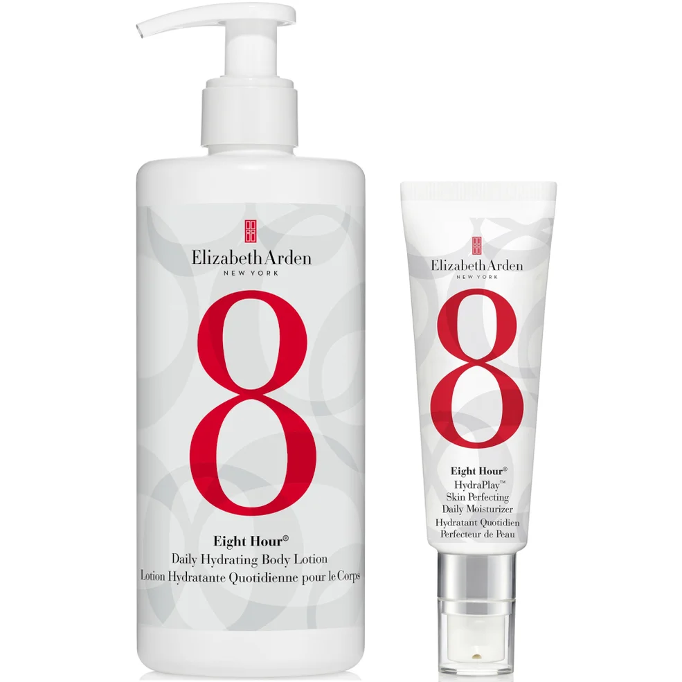 Elizabeth Arden Eight Hour HydraPlay Moisturizer 45ml and Hydrating Body Lotion 380ml Imagen 1