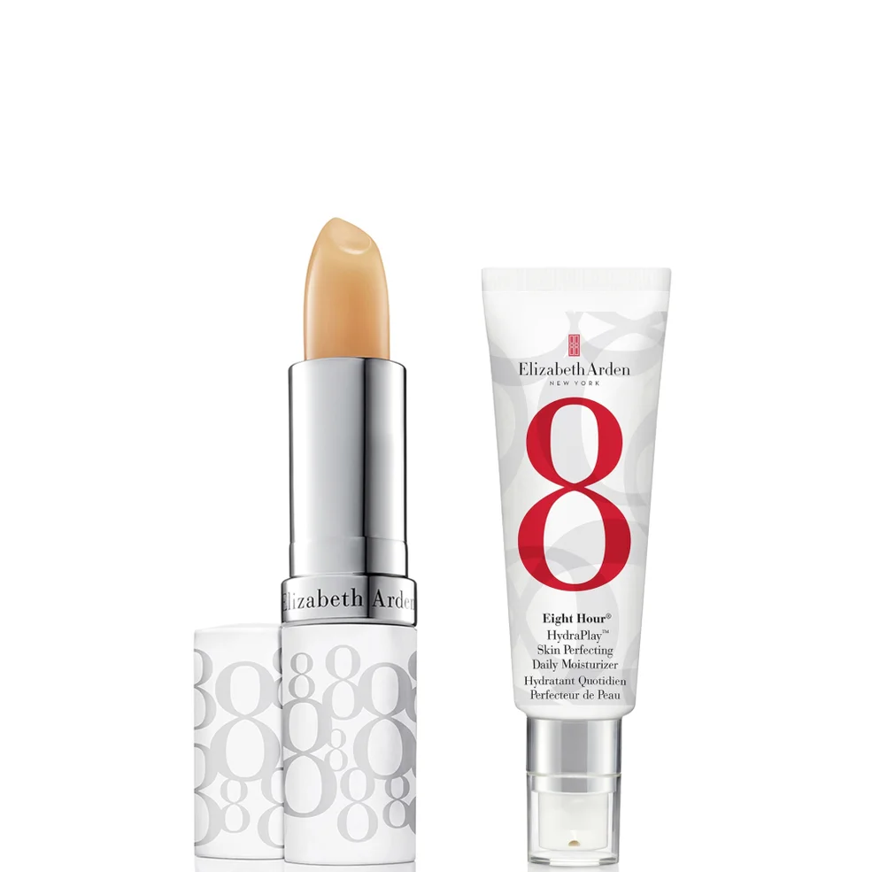 Elizabeth Arden Eight Hour HydraPlay Moisturizer 45ml and Lip Protectant Stick SPF15 Imagen 1