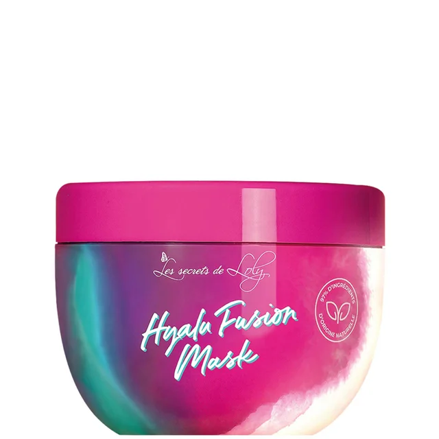 Mascarilla multitextura con proteínas activadora de rizos Hyalu Fusion de Les Secrets de Loly, 300 ml