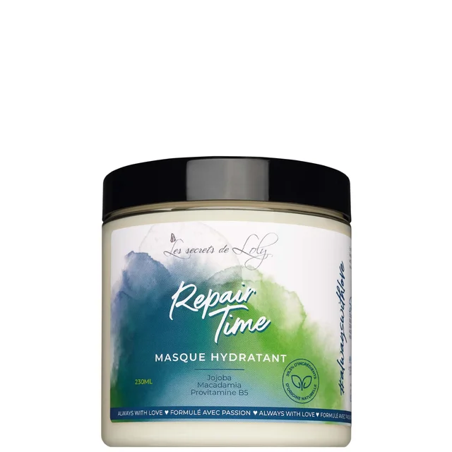Mascarilla hidratante Repair Time de Les Secrets de Loly, 230 ml