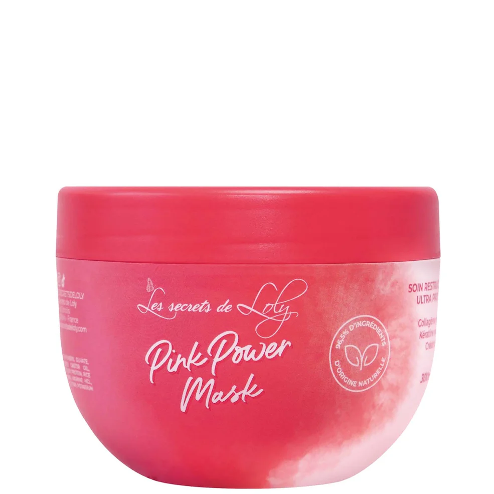 Mascarilla reestructurante con proteínas Pink Power de Les Secrets de Loly, 300 ml Imagen 1