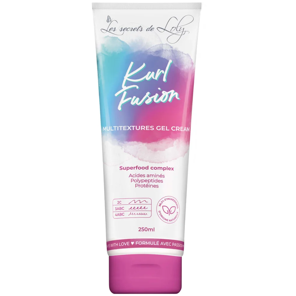 Gel de peinado en crema multitextura Kurl Fusion de Les Secrets de Loly, 250 ml Imagen 1