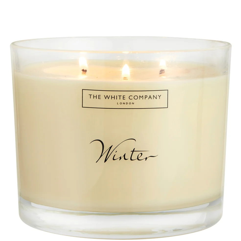 The White Company Winter Large Candle 770g Imagen 1
