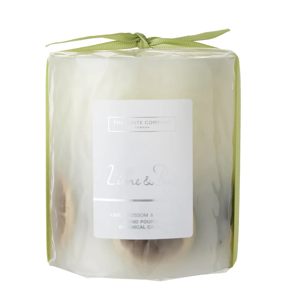The White Company Lime & Bay Medium Botanical Candle 660g Imagen 1