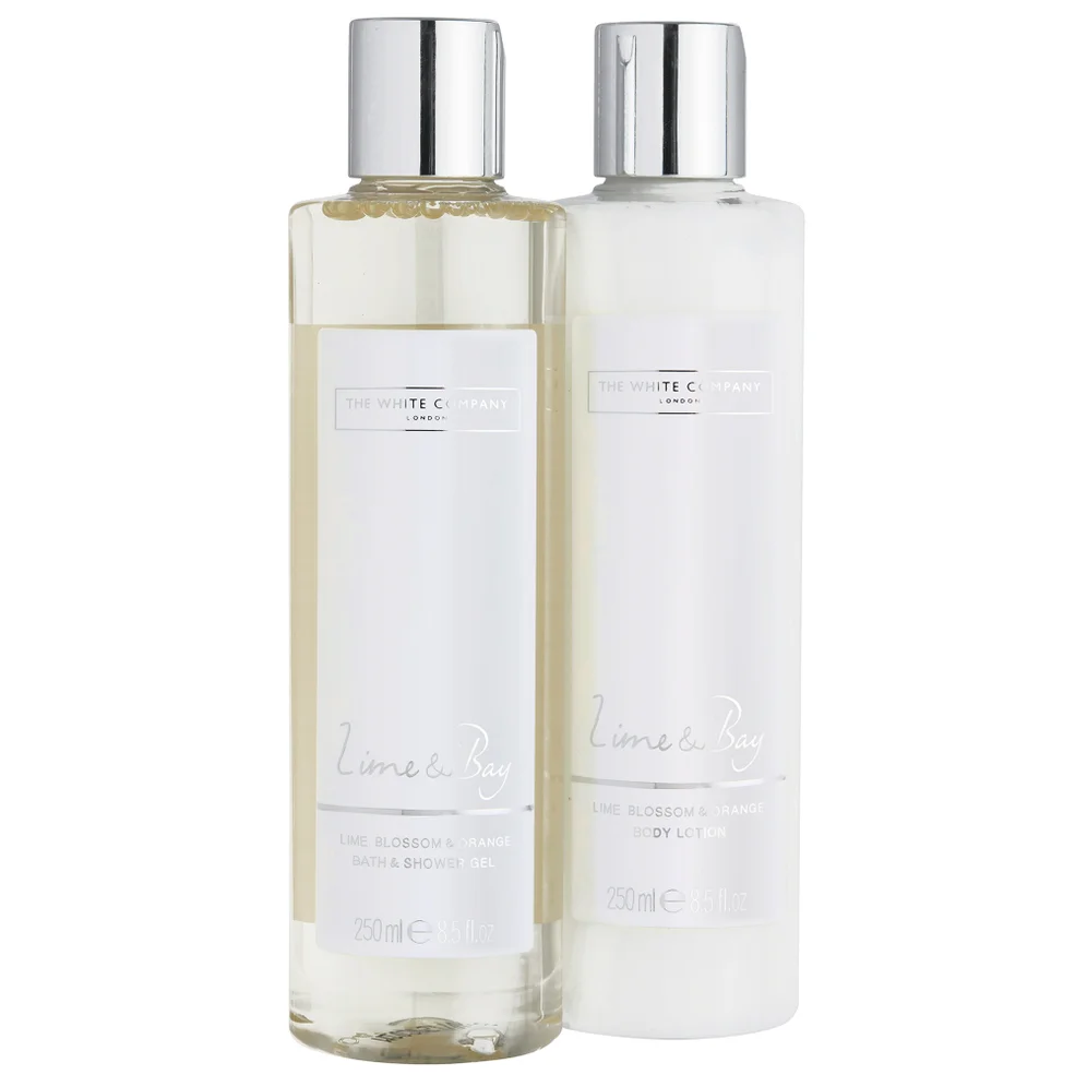 The White Company Lime & Bay Bath & Body Gift Set Imagen 1