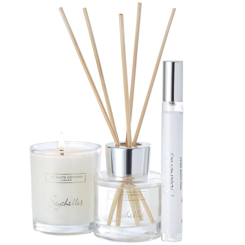 The White Company Seychelles Mini Home Scenting Set Imagen 1