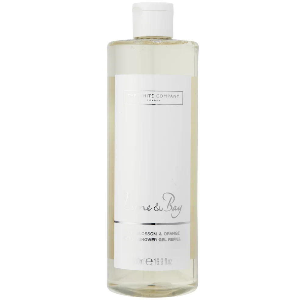 The White Company Lime & Bay Bath & Shower Gel Refill 500ml Imagen 1