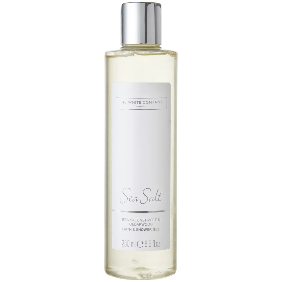 The White Company Sea Salt Bath & Shower Gel 250ml Imagen 1