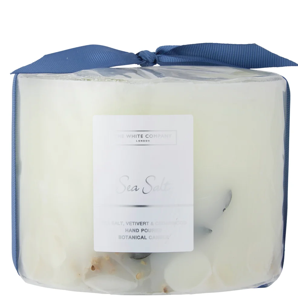 The White Company Sea Salt Large Botanical Candle 1.6kg Imagen 1