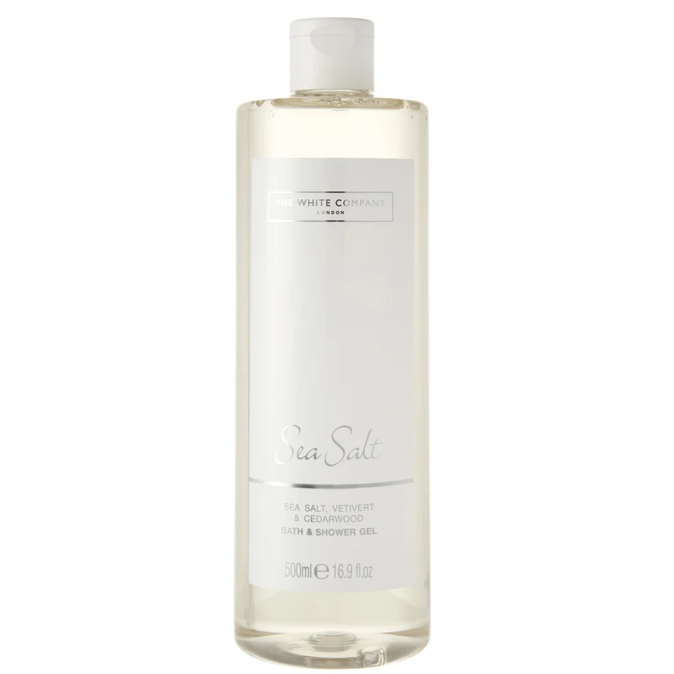 The White Company Sea Salt Bath & Shower Gel Refill 500ml Imagen 1