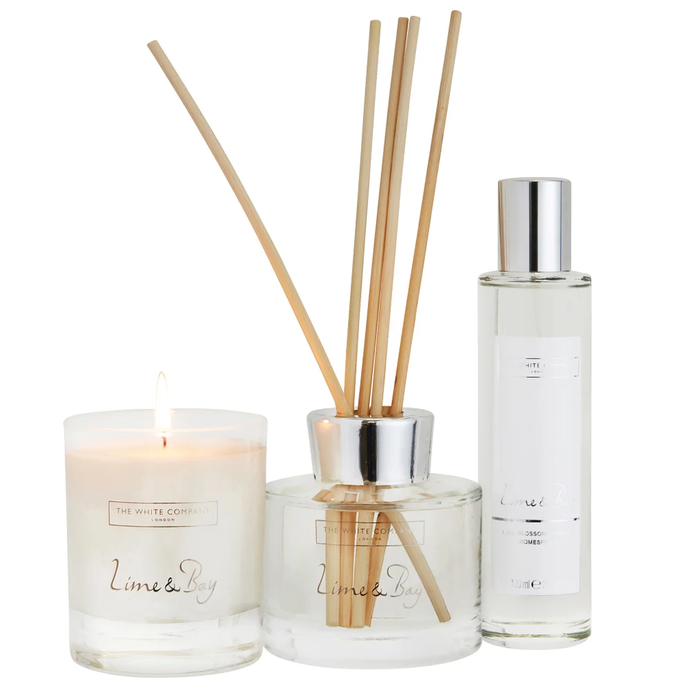 The White Company Lime & Bay Large Home Scenting Set Imagen 1