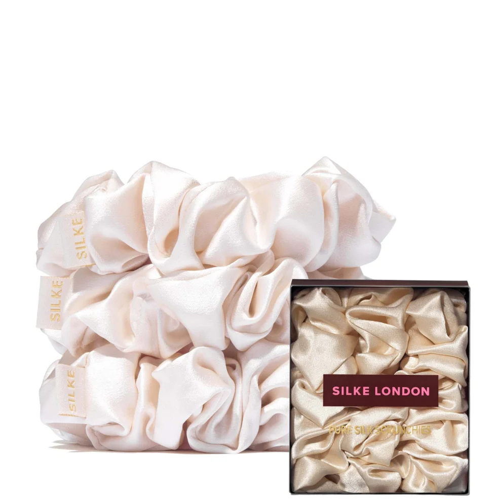 SILKE London Hair Scrunchies - Cream Imagen 1