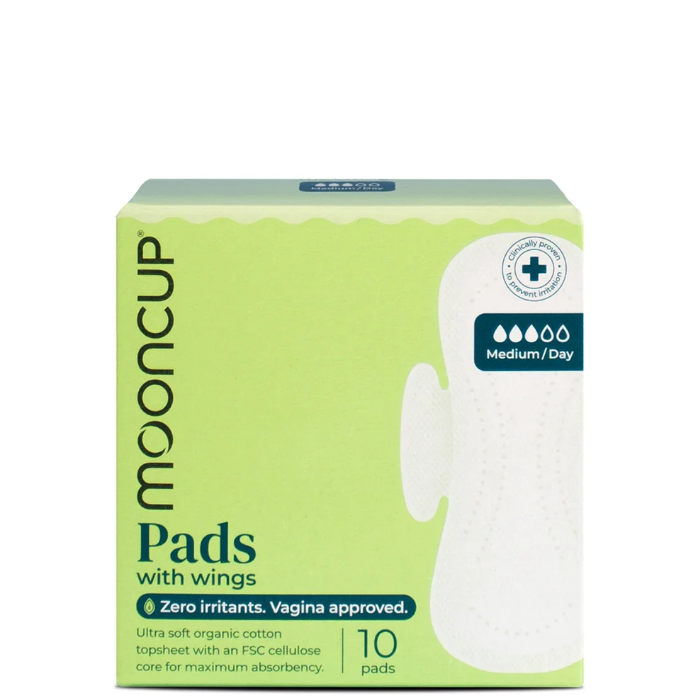 Mooncup Pads with Wings - Medium/Day (10 pack) Imagen 1