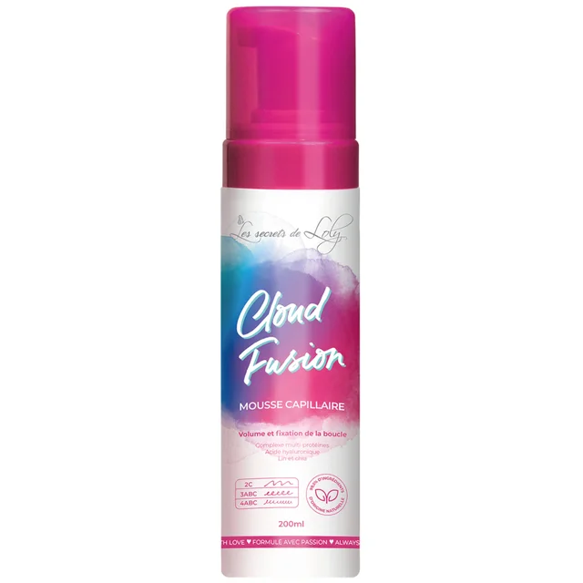 Espuma capilar Cloud Fusion de Les Secrets de Loly, 200 ml
