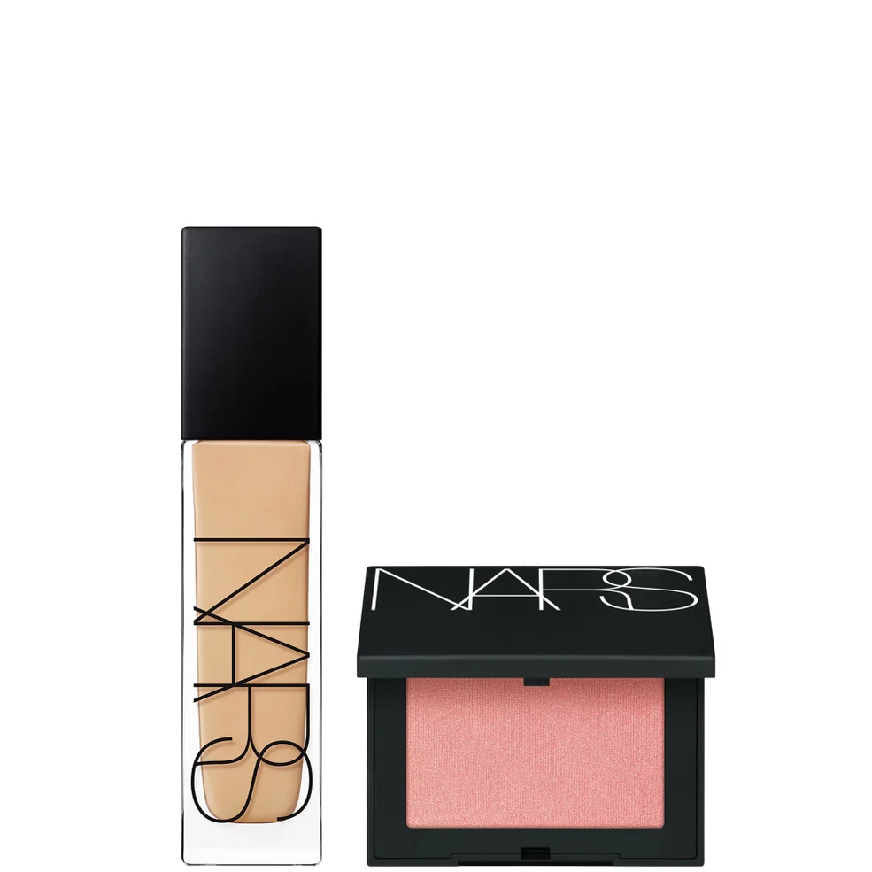 NARS Natural Longwear Foundation 30ml and NARS Blush Orgasm 4.8g Bundle (Various Shades) Imagen 1