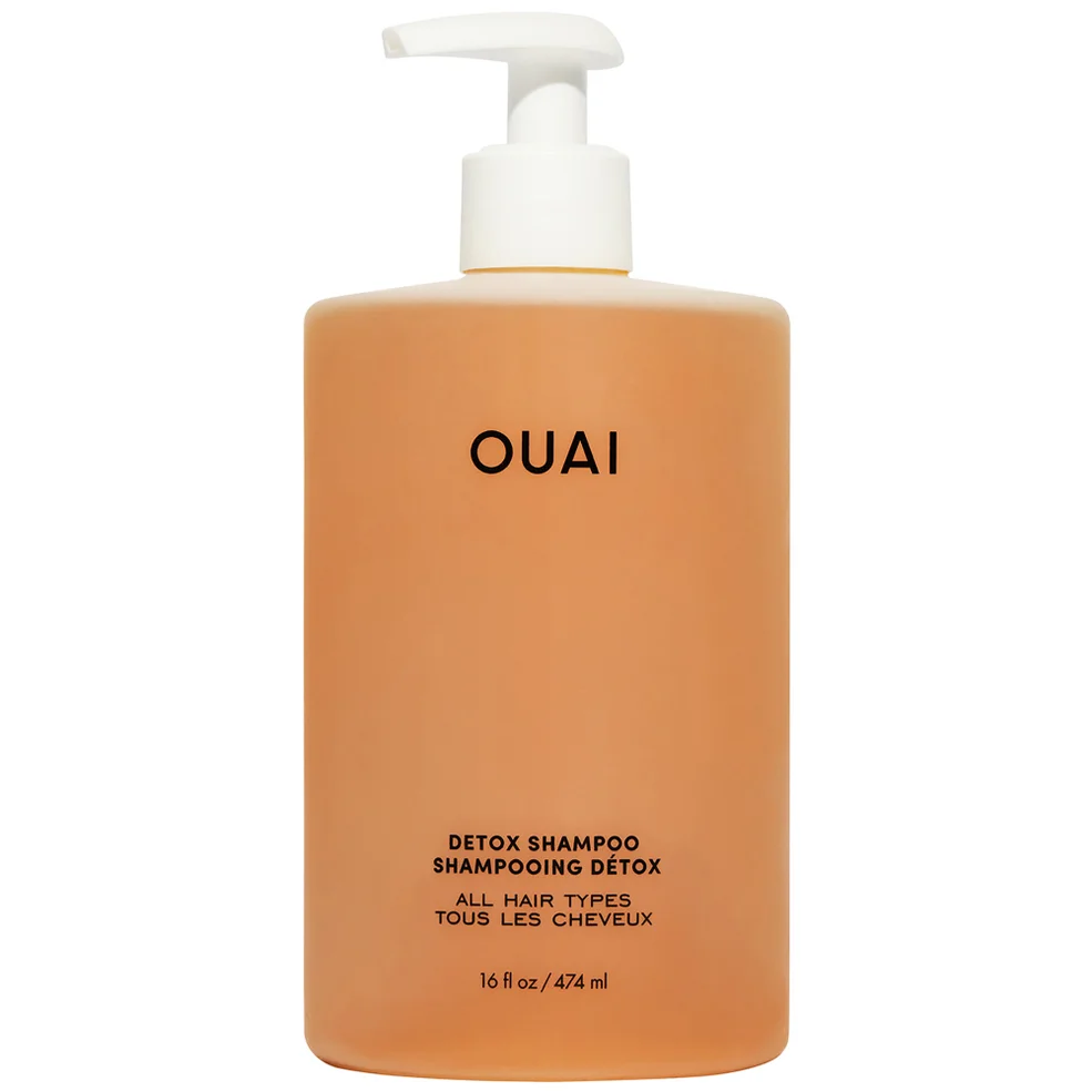OUAI Detox Shampoo Jumbo Size with Pump 474ml Imagen 1