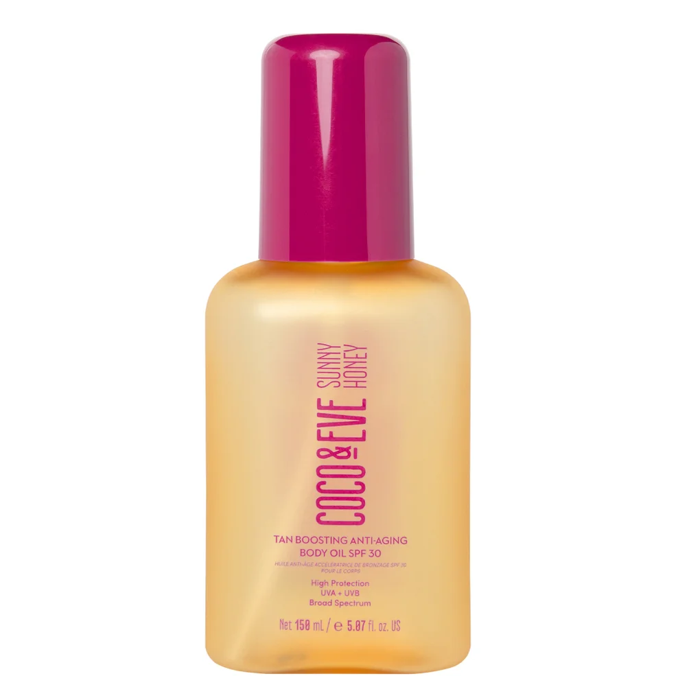 Coco & Eve Tan Boosting Anti-aging Body Oil SPF30 150ml Imagen 1