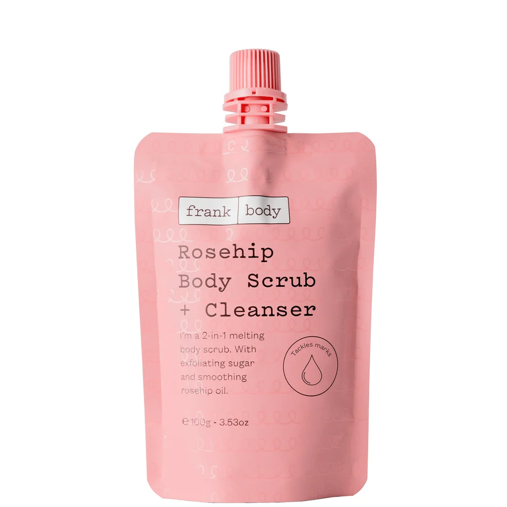 Frank Body Rosehip Body Scrub and Cleanser 100g Imagen 1