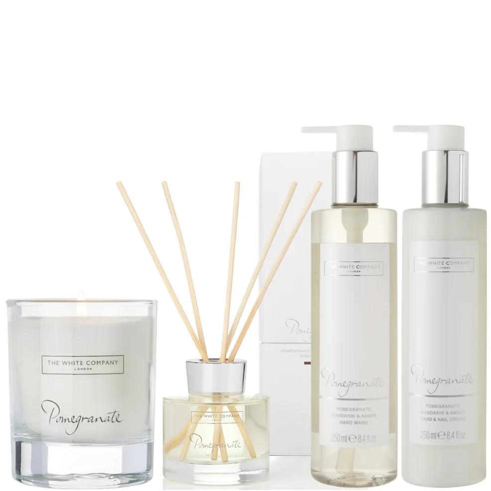 The White Company Exclusive Pomegranate Set Imagen 1