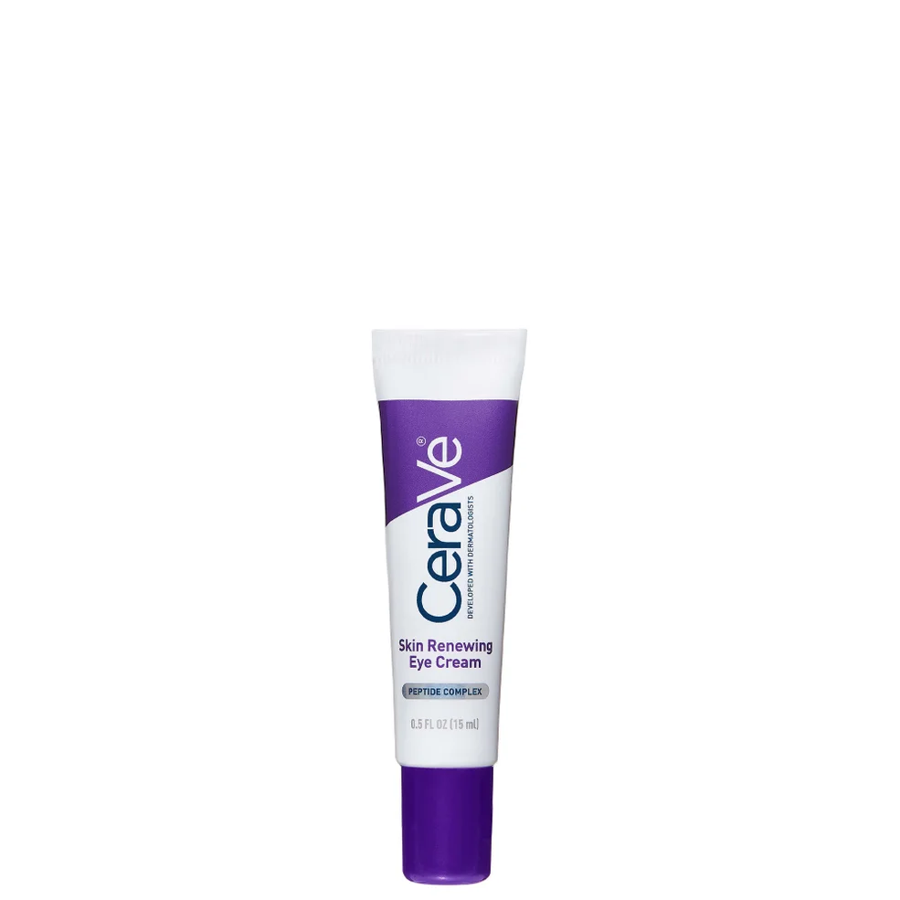 CeraVe Skin Renewing Eye Cream with Peptide Complex & Caffeine for Brighter Smoother Eyes 15ml Imagen 1