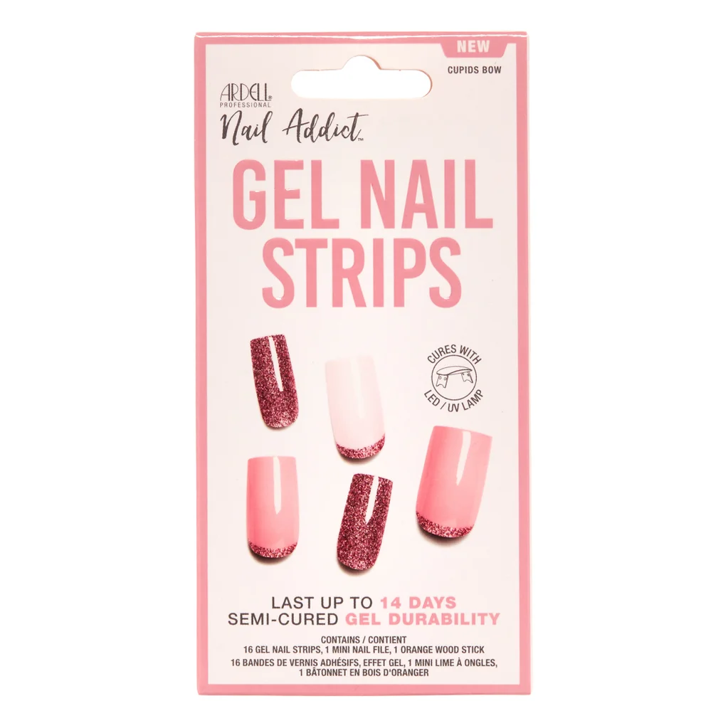 Ardell LED Gel Nail Art Strips  - Cupids Bow Imagen 1