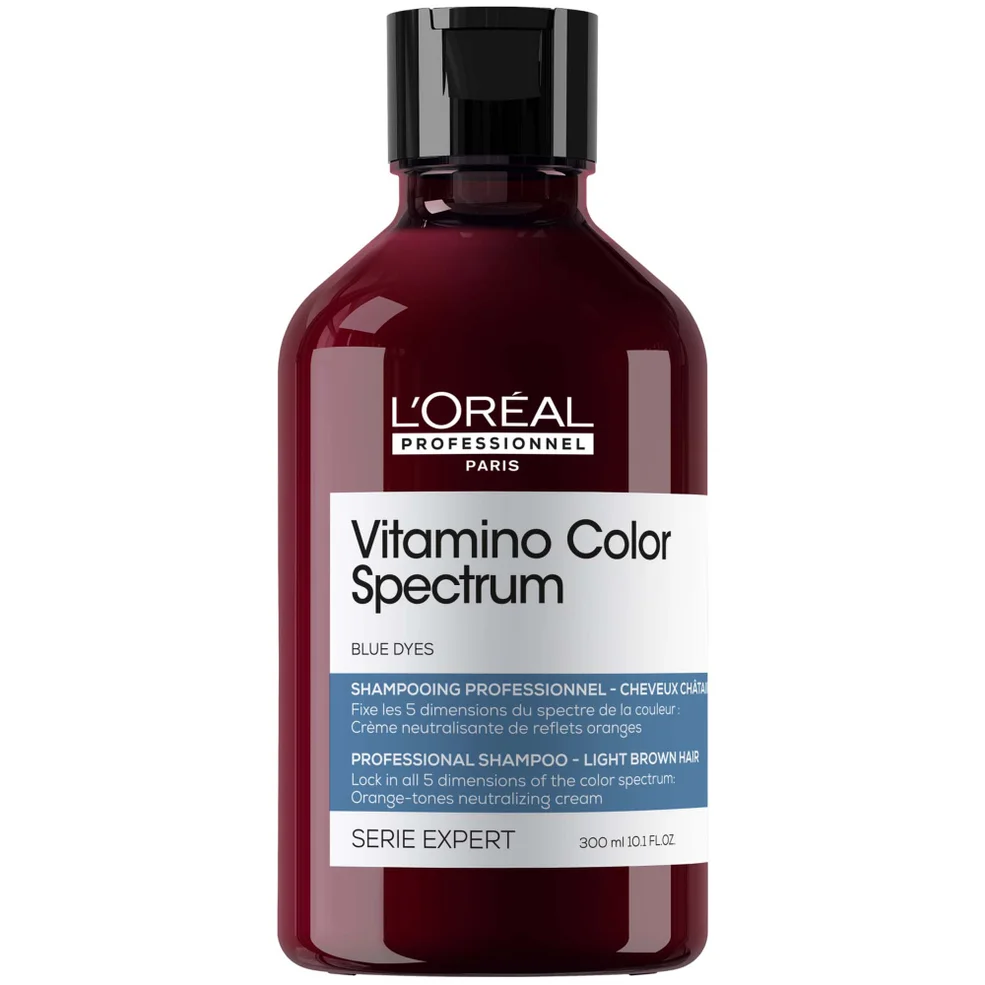 L'Oréal Professionnel Vitamino Color Spectrum Blue Tinted Shampoo For Light Brown Coloured Hair 300ml Imagen 1