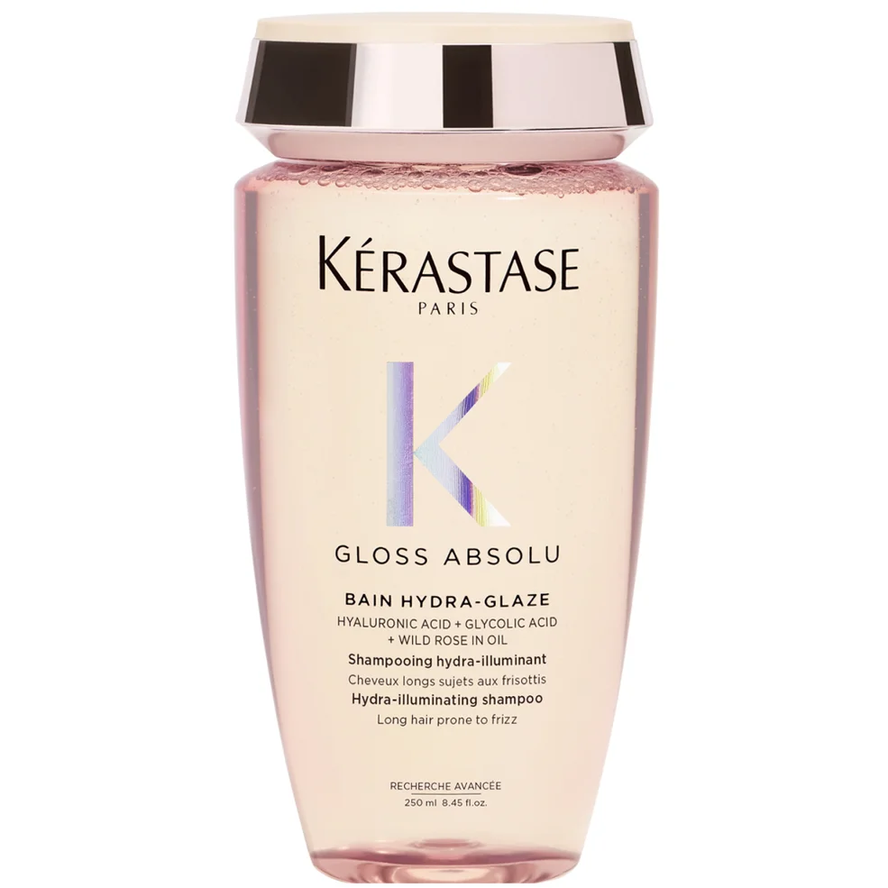 Kérastase Gloss Absolu Shampoo with Glycolic Acid, Hyaluronic Acid and Wild Rose in Oil 250ml Imagen 1
