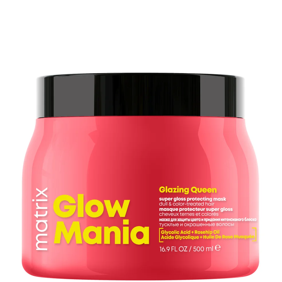 Matrix Glow Mania Glazing Queen: Super Gloss Protecting Mask 500ml Imagen 1