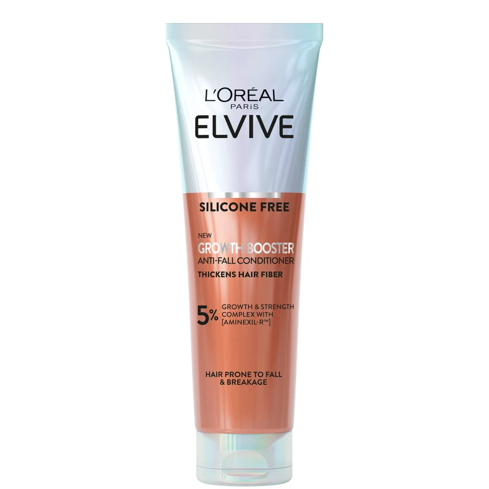 L'Oreal Paris Elvive Growth Booster Conditioner, Anti Hair Loss and Hair Thickening, 150ml Imagen 1