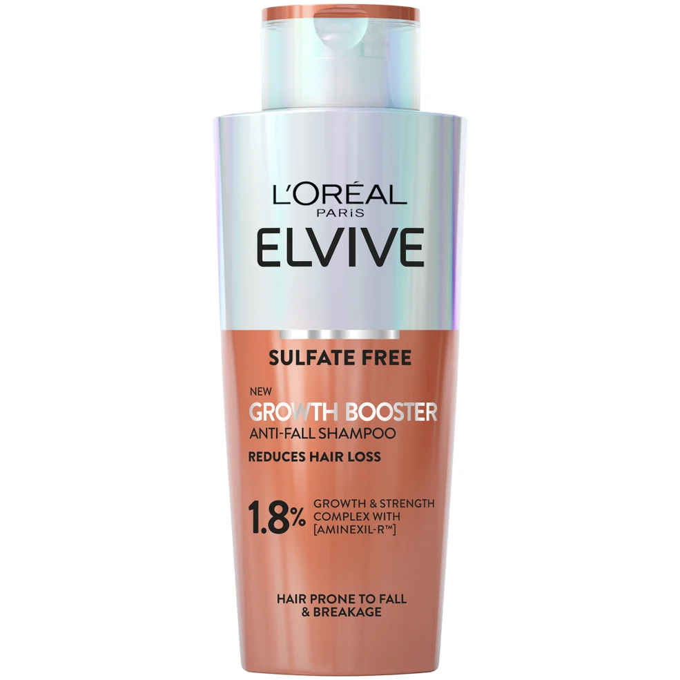 L'Oreal Paris Elvive Growth Booster Shampoo, Anti Hair Loss, 200ml Imagen 1