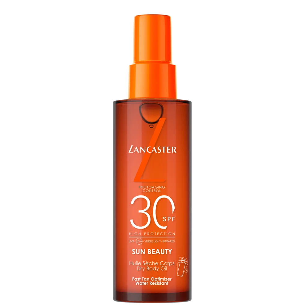 Lancaster Sun Beauty Satin Dry Oil Fast Tan Optimizer for Body SPF30 150ml Imagen 1