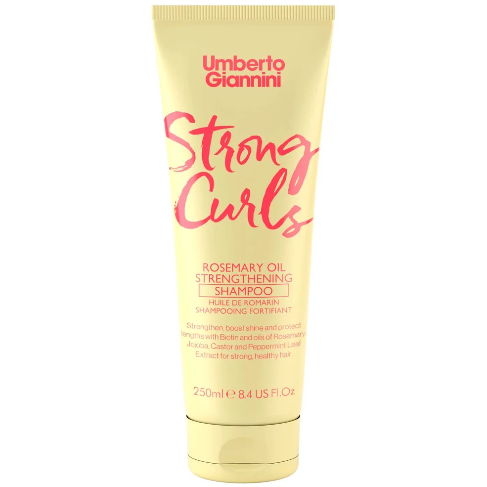 Umberto Giannini Strong Curls Rosemary Oil Shampoo 250ml Imagen 1