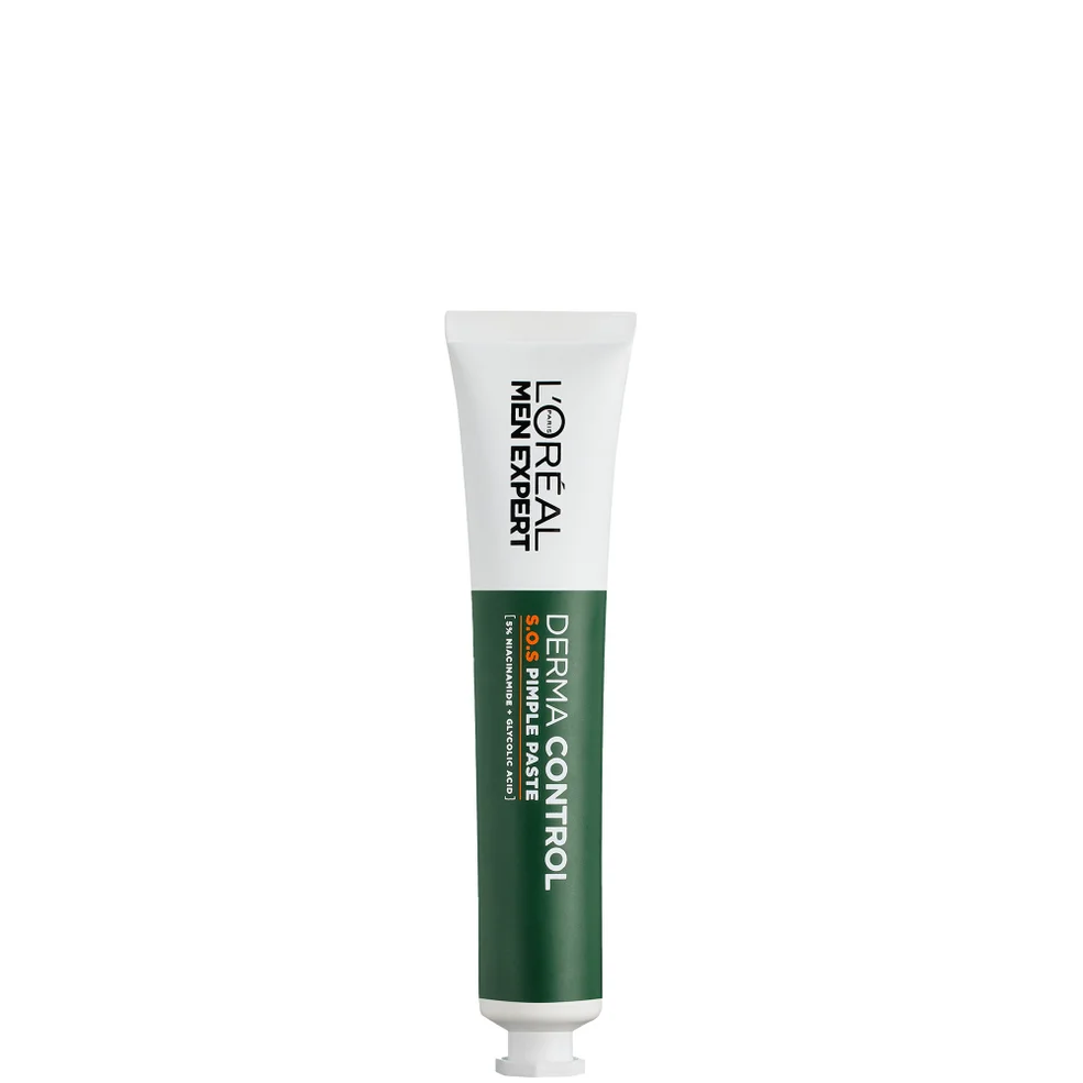 L'Oréal Men Expert Derma Control S.O.S Pimple Paste with 5% Niacinamide + Glycolic Acid 45ml Imagen 1