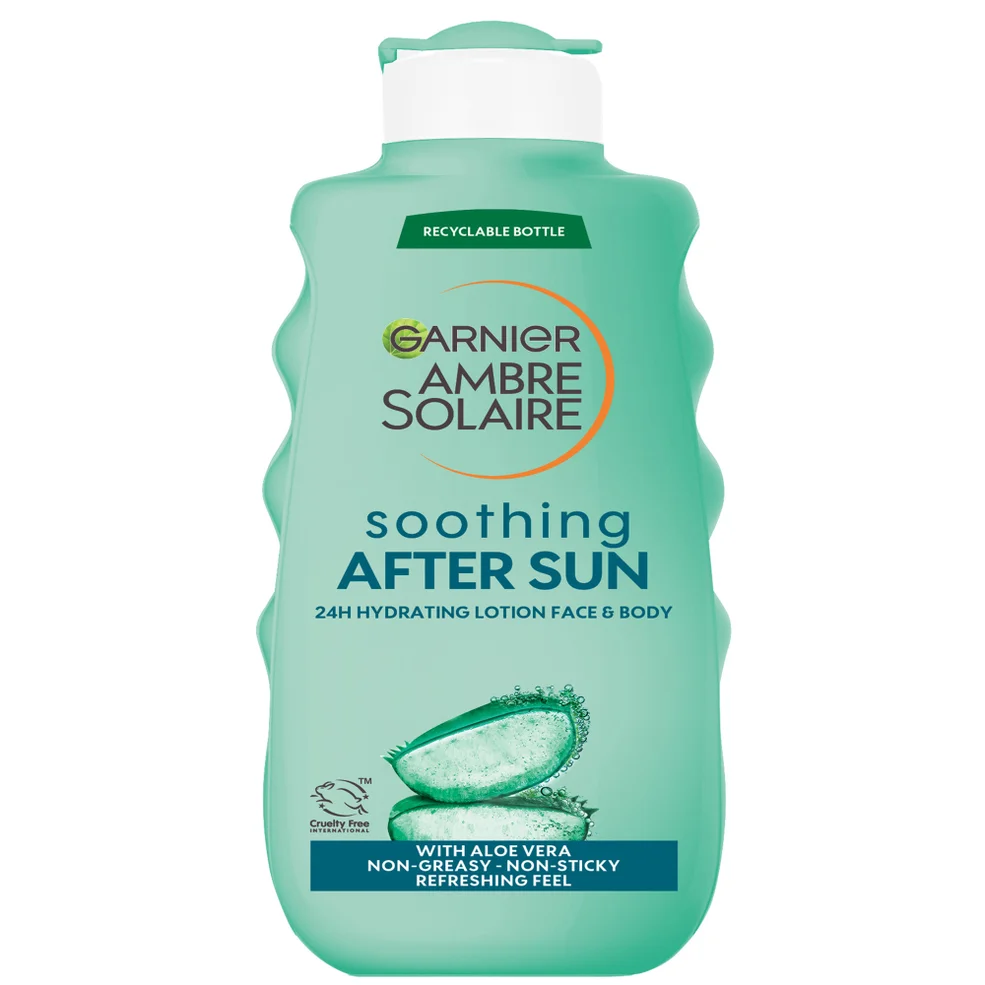 Garnier Ambre Solaire After Sun Lotion For Face & Body With Aloe Vera, 175ml Imagen 1