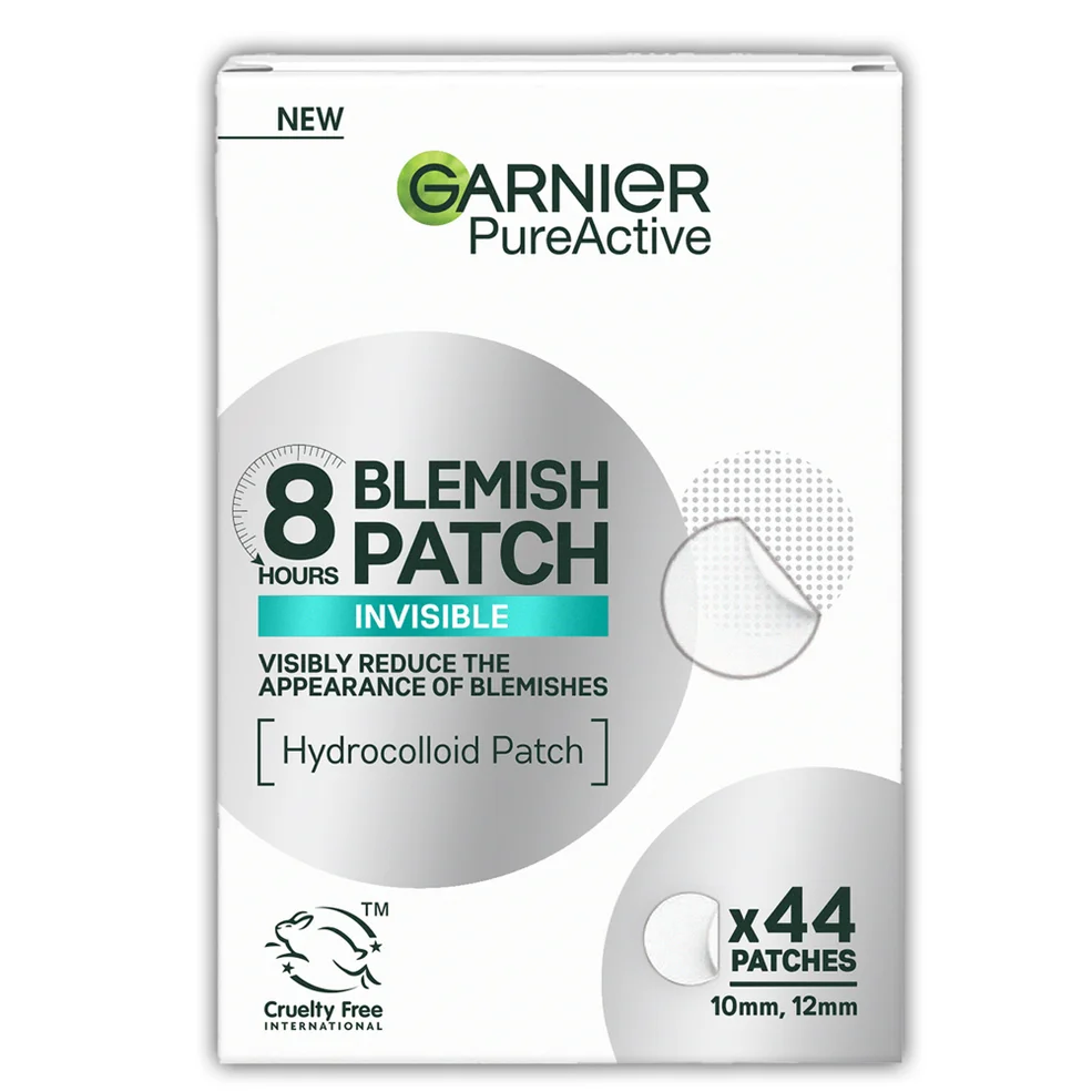 Garnier Pure Active 8hr Invisible Hydrocolloid Blemish Patch Cruelty Free & Vegan - 44 patches Imagen 1