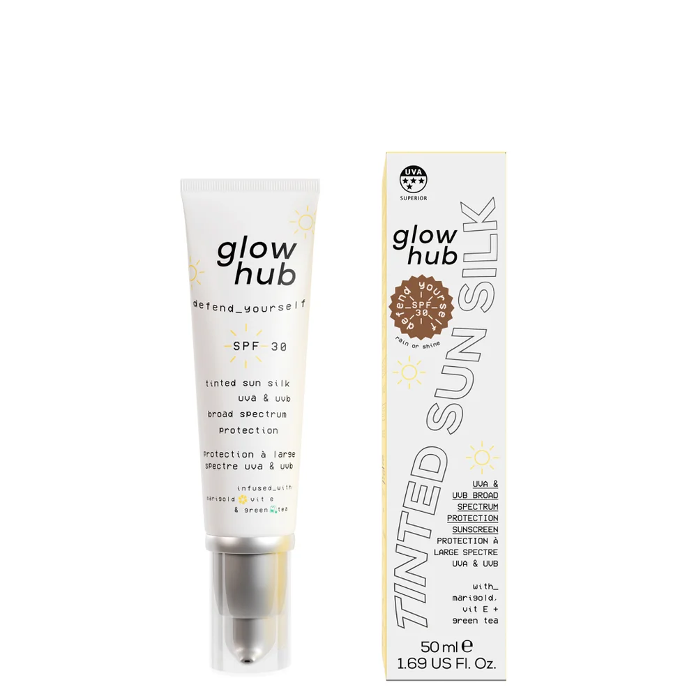 Glow Hub Tinted Sun Silk SPF 30 50ml (Various Shades) Imagen 1