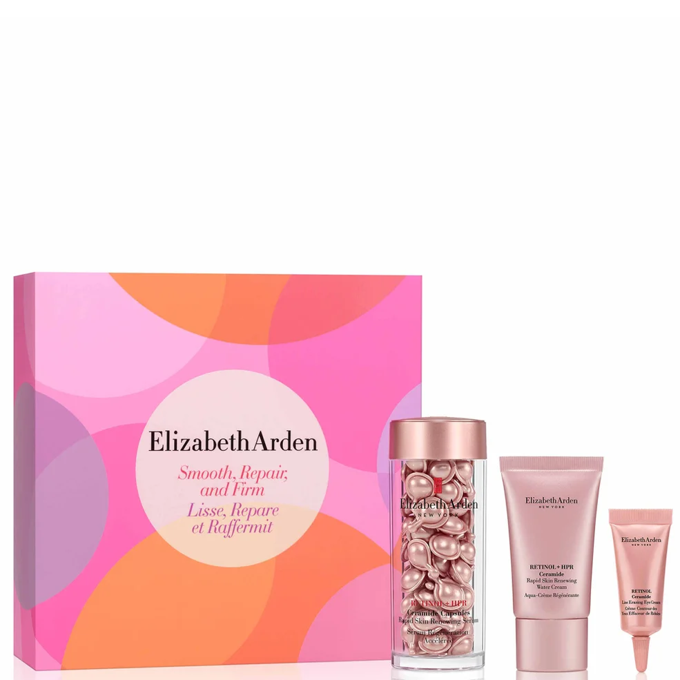 Elizabeth Arden RETINOL + HPR CERAMIDE Smooth, Repair & Firm 60 Capsules Gift Set Imagen 1